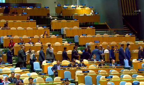 Številne delegacije bojkotirale Netanjahujev govor v ZN