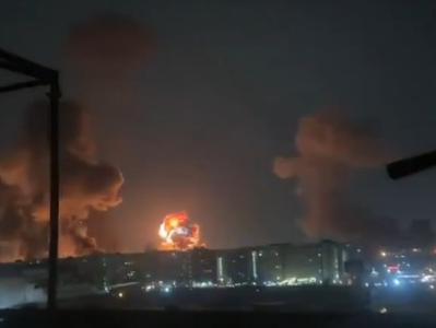 V Teheranu gori letališče #vŽivo