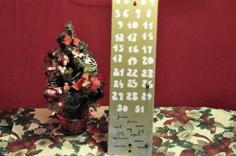 Novoletni mojster: koledar z magnetki