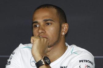 Hamilton: Tekmeci so mi izpuhteli izpred oči!