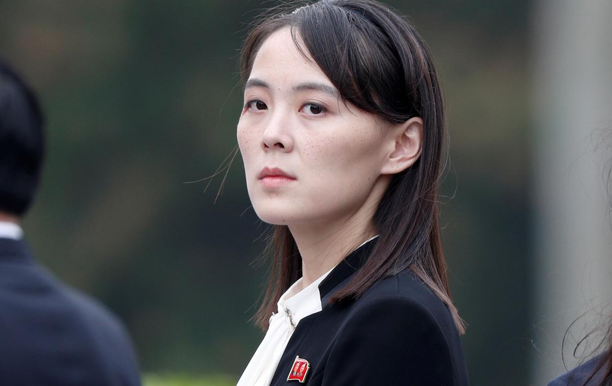 Kim Jo Džong | Kim Yo-jong je obtožila jug, da reciklira predloge, ki jih je sever že zavrnil. Yoona pa je primerjala z "lajajočim psom" in dejala, da bi bilo za njegovo podobo bolje, če bi utihnil. | Foto Reuters