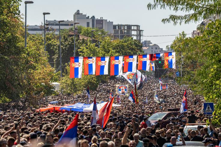Ratko Mladić, pogreb, Beograd | Foto: Reuters