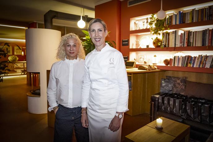 Hiša Franko Ana Roš and Clare Smyth | Ana Roš je v okviru Forces of Nature, serije 4-hands večerij kot prvo v Hišo Franko povabila slovito britansko chefinjo Clare Smyth.  | Foto Ana Kovač