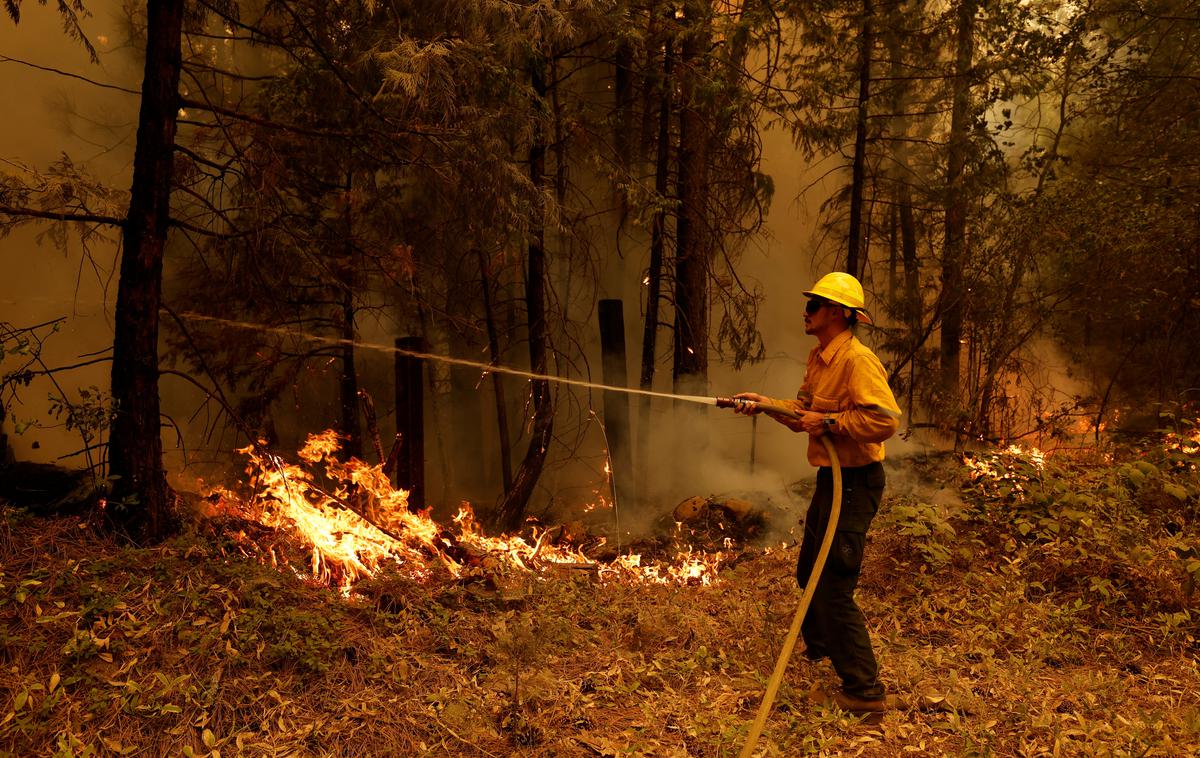 Požar v Kaliforniji | Z ognjem se bori 3.700 ljudi. | Foto Reuters