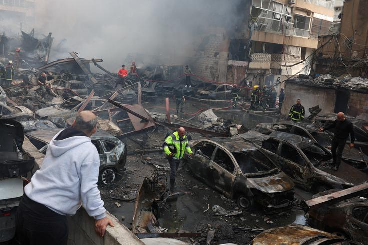 Posledice napada  | Foto: Reuters