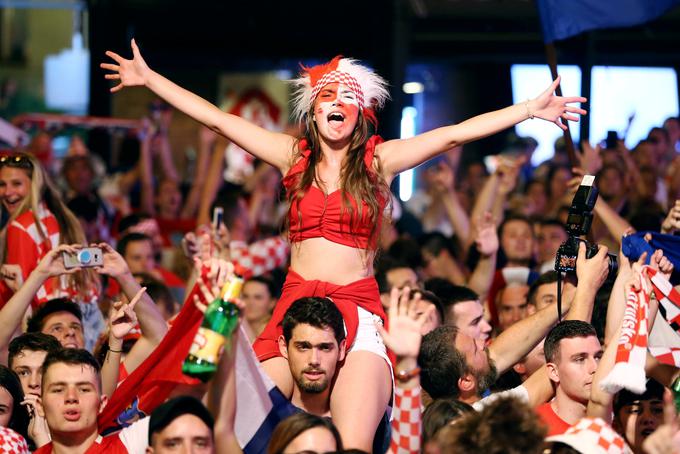 Na Hrvaškem vlada velika nogometna evforija. | Foto: Reuters