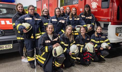 Gasilke iz Rovt: Če nisi pri gasilcih, nisi Rovtar