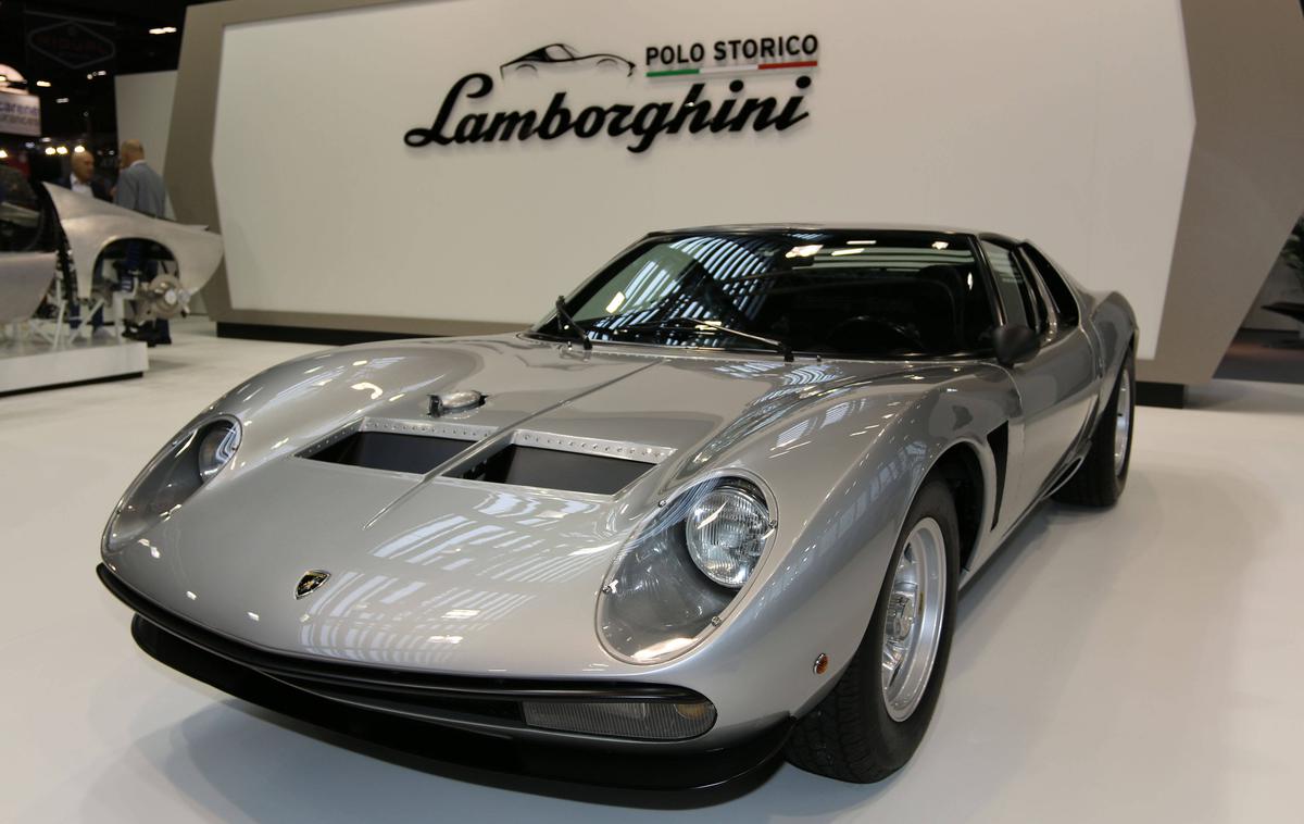 Lamborghini miura P400 | Lamborghini miura P400. Takšnega ima tudi Lando Norris, a v temnejši barvi. | Foto Guliverimage