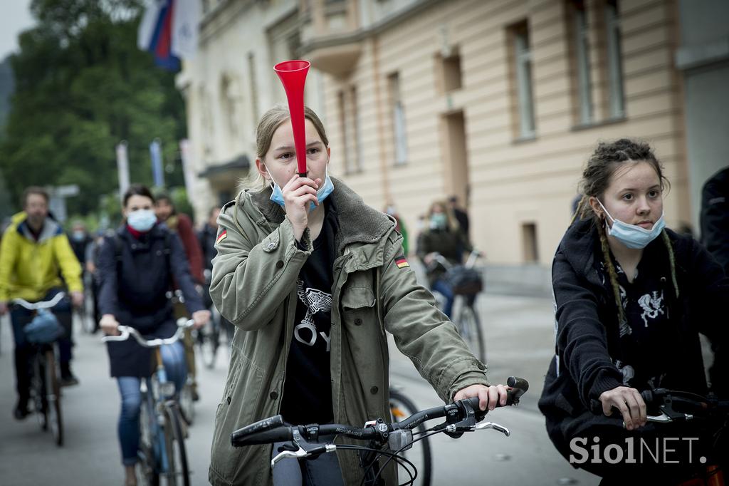 Protestniki na kolesih