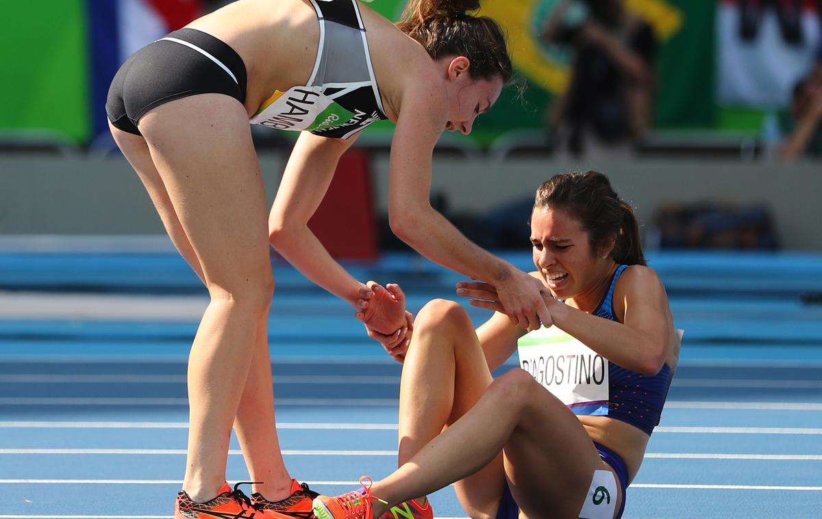 Abbey D'Agostino in Nikki Hamblin | Foto Reuters