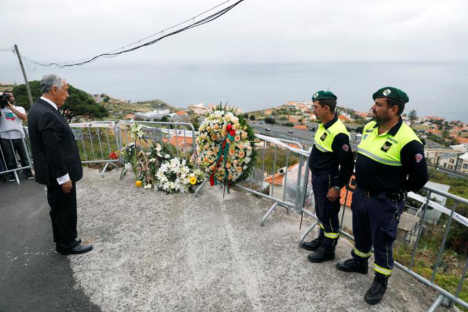 Kraj nesreče je obiskal tudi portugalski predsednik. | Foto: Reuters
