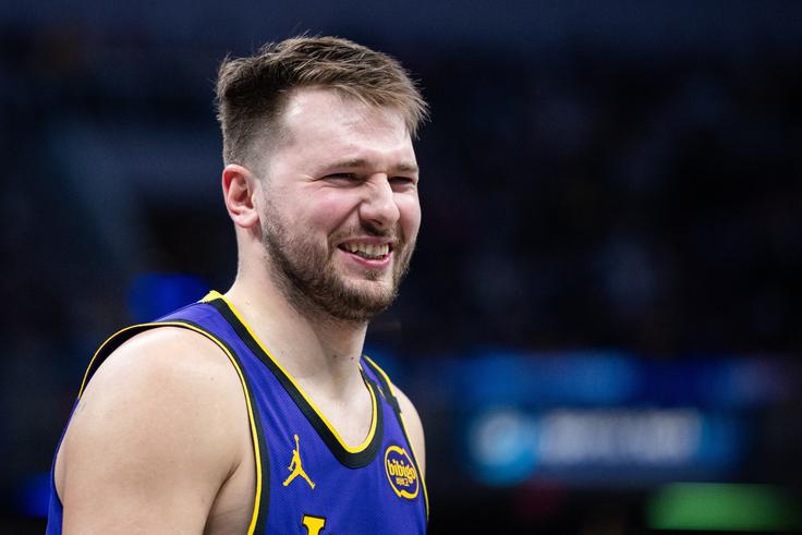 Luka Dončić uživa tudi v težkih tekmah. | Foto: Reuters