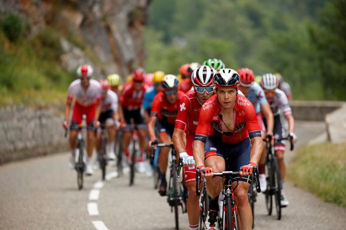 Jan Tratnik 15. etapa Dirka po Franciji | Foto: Reuters