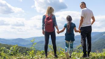 Družina. Gore. Izlet.