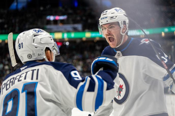 Seattle Kraken : Winnipeg | Winnipeg Jets so v podaljšku strli odpor Seattla. | Foto Reuters