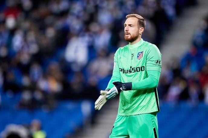 Jan Oblak | Jan Oblak je doživel novo razočaranje z Atleticom. Le šest dni po izpadu iz superpokala je ostal še brez možnosti za osvojitev kraljevega pokala. | Foto Guliverimage