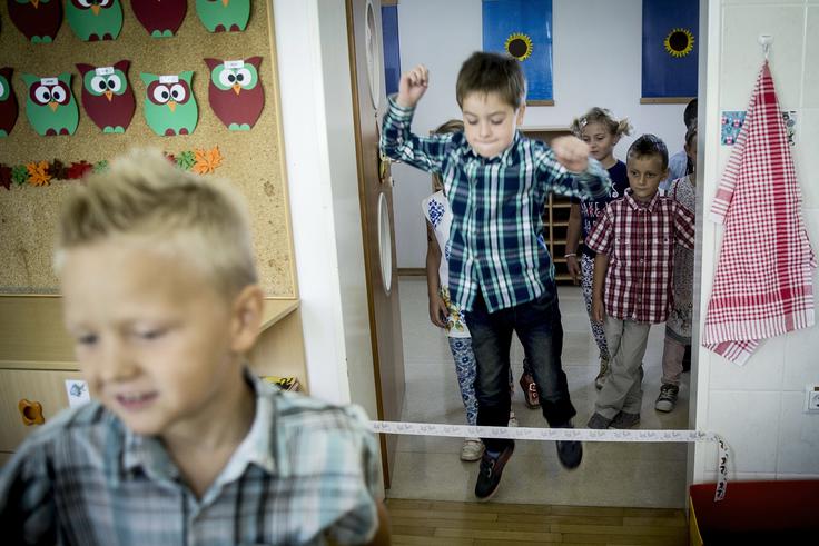 Prvi šolski dan Sostro učenje šola | Foto: Ana Kovač