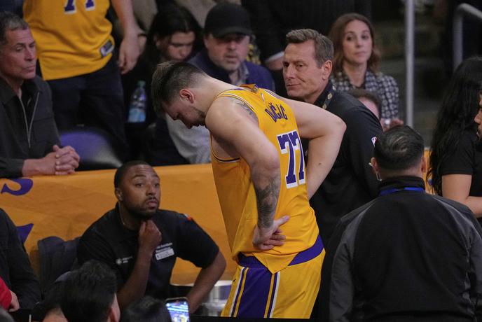 Boleč konec sanj za Luko Dončića in Los Angeles Lakers