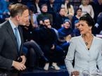 Christian Lindner in Sahra Wagenknecht