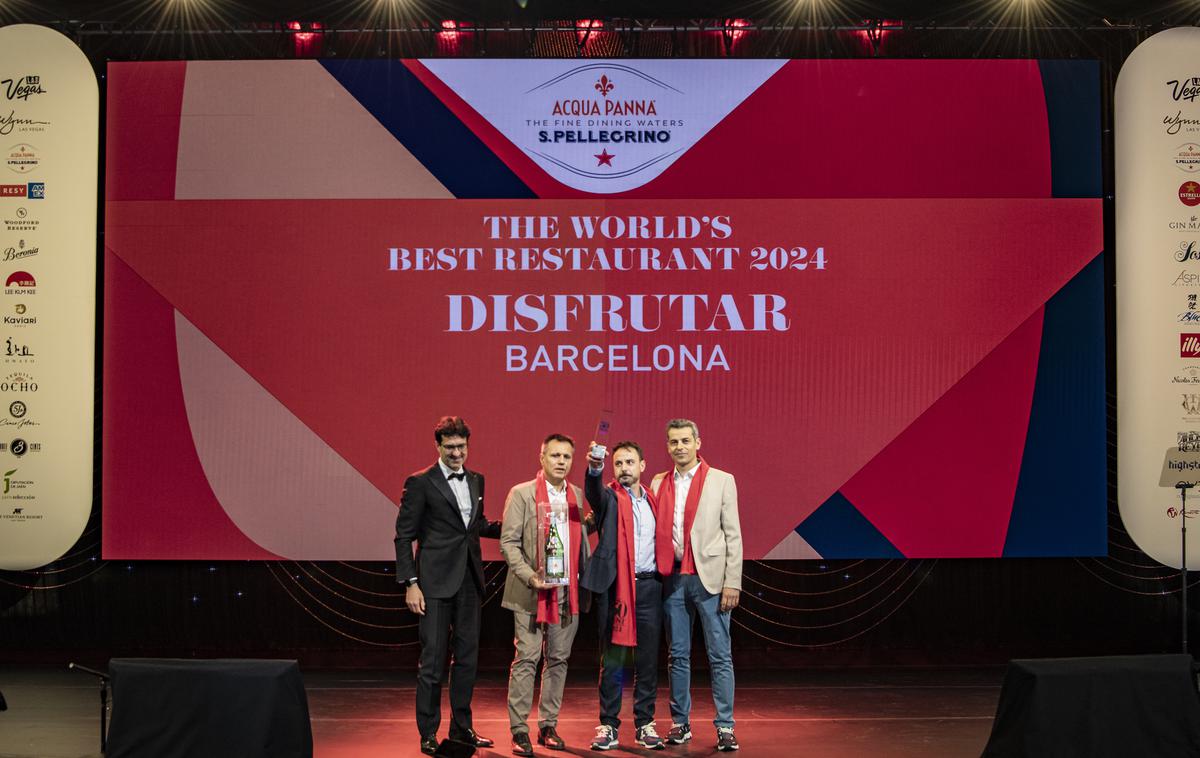 50 best | Oriol Castro, Eduard Xatruch in Mateu Casañas, kuharski mojstri in lastniki najboljše restavracije na svetu. | Foto Camila Almeida