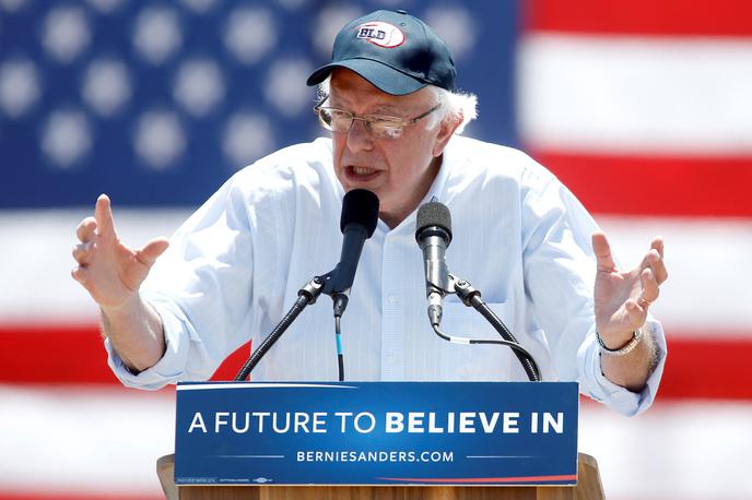 volitve ZDA, Bernie Sanders | Foto Reuters