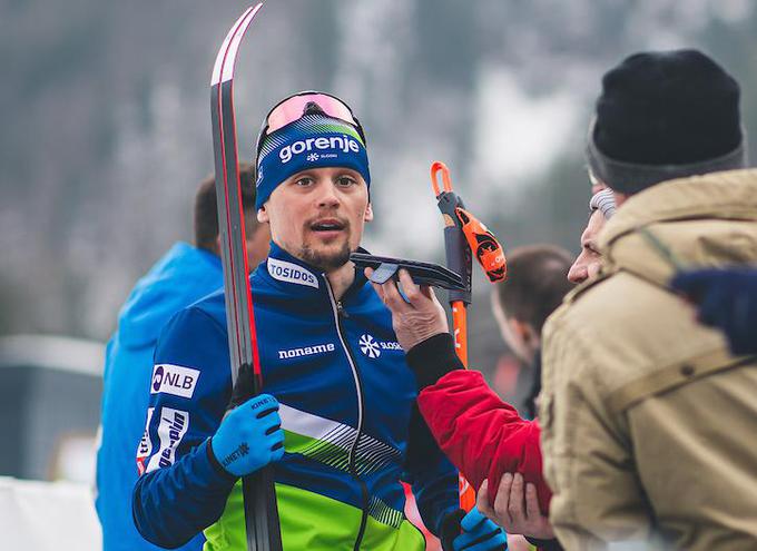 Miha Šimenc je na nedeljski tekmi osvojil 32. mesto. | Foto: Grega Valančič/Sportida