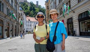 Turisti v Ljubljani: Slovenci ste tako prijazen narod!