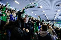 HK Olimpija navijači