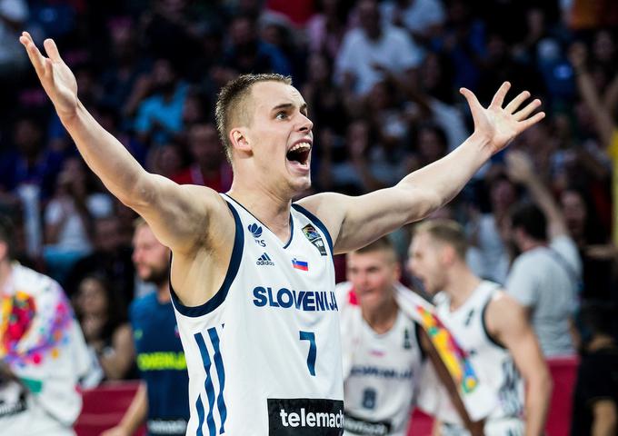 Klemen Prepelič je bil z 21 točkami drugi slovenski strelec v finalu. | Foto: Vid Ponikvar
