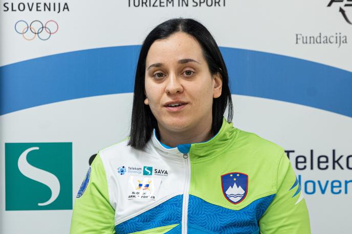 Urška Kuharič | Kuharič je zadela 589 krogov, od tega 198 v klečečem, 199 v ležečem in 192 v stoječem položaju. | Foto Katja Kodba/STA