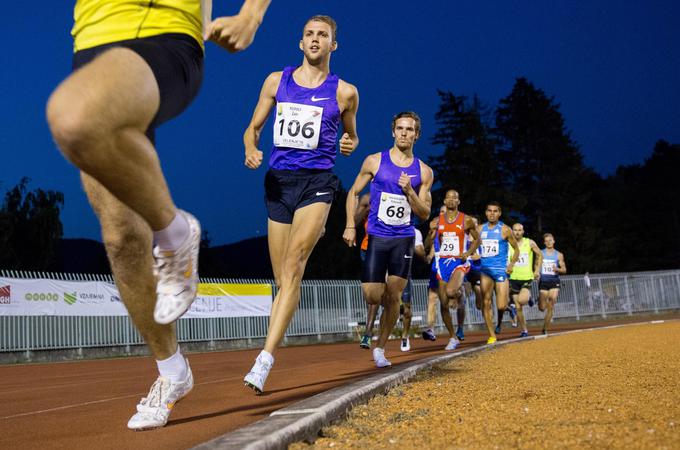 Žan Rudolf je na mitingu v Italiji osvojil drugo mesto in s časom 1:47,20 potrdil dobro formo. | Foto: Vid Ponikvar