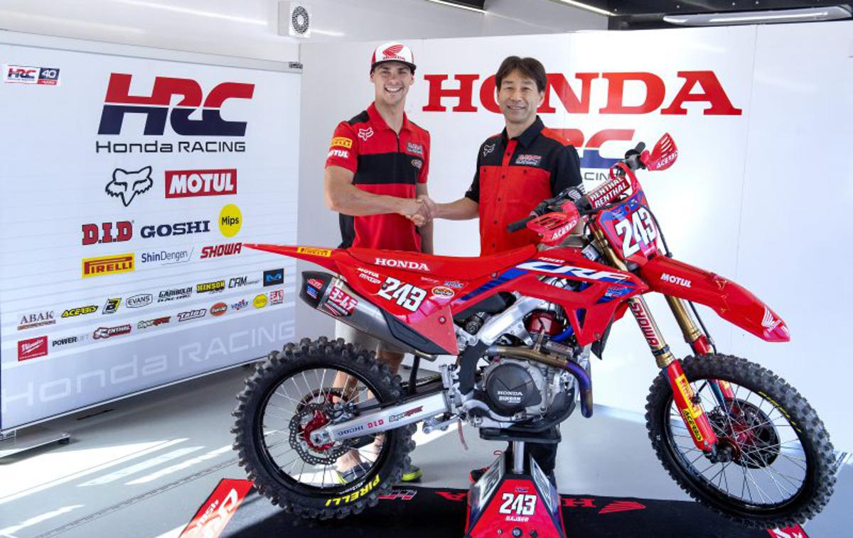 Gajser Honda nova pogodba | Tim Gajser kariero nadaljuje s Hondo. | Foto Honda Racing/ShotbyBavo