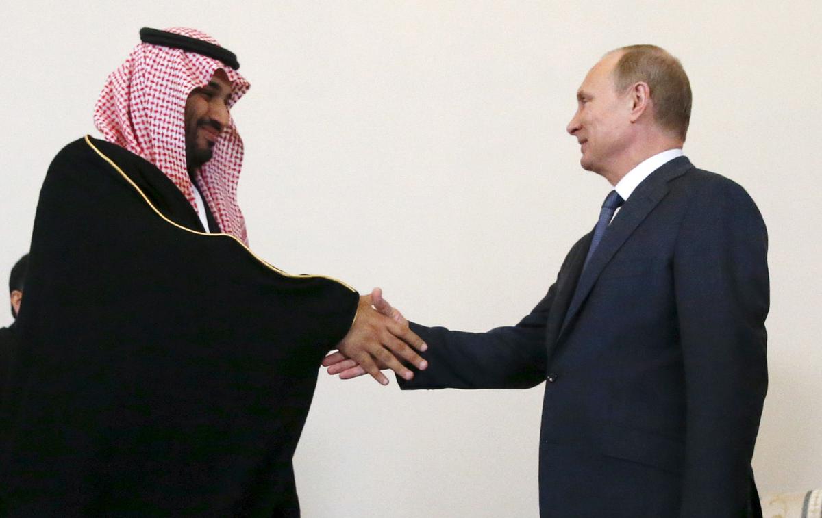 Mohamed bin Salman, Vladimir Putin | Foto Reuters