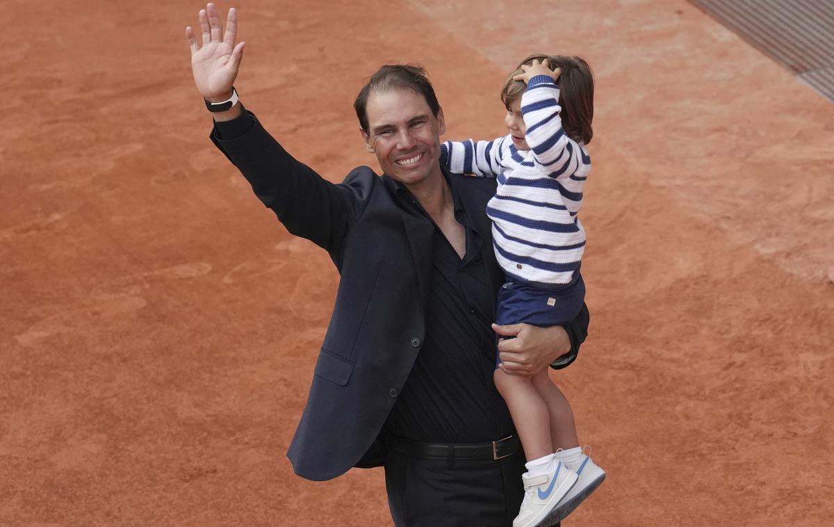 Rafael Nadal, sin Rafael Junior | Rafael Nadal se je z ženo Mery razveselil rojstva drugega otroka. Poimenovala sta ga Miquel. | Foto Guliverimage