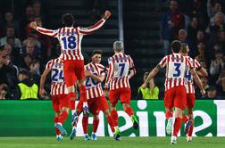 Atletico na Camp Nouu do lepe prednosti, tudi Parižani pred povratno tekmo v dobrem položaju