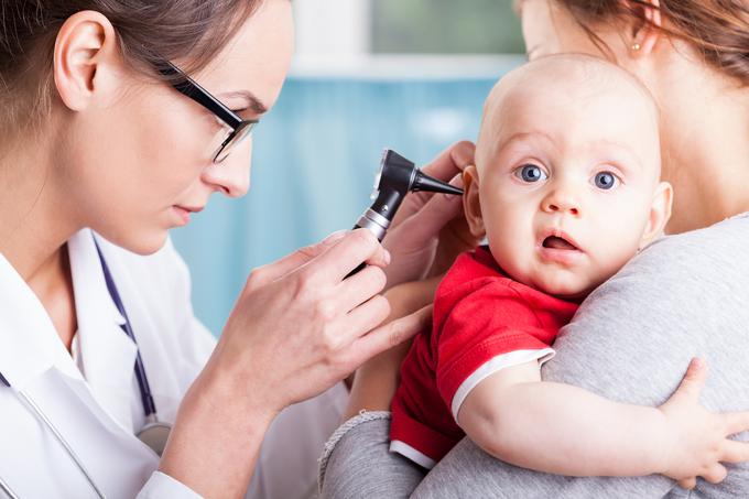Pnevmokoki pri malčkih pogosto povzročajo vnetje srednjega ušesa. | Foto: Getty Images