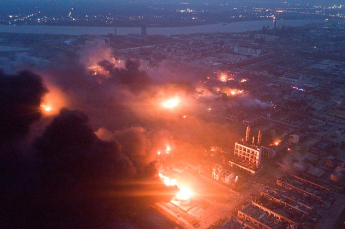 Eksplozija na Kitajskem | Foto Reuters