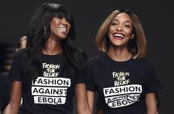 Naomi Campbell z modo proti eboli