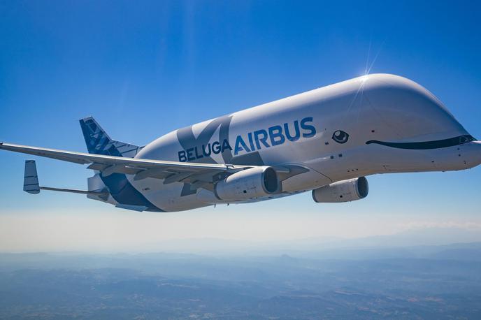 Beluga XL | Beluga XL je 9. januarja uradno vstopila v službo pri Airbusu in opravila svoj prvi polet. | Foto Airbus