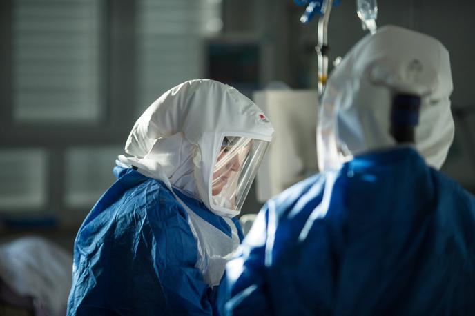 Infekcijska klinika Ljubljana, covid-19, koronavirus | V Sloveniji so v četrtek potrdili 363 okužb z novim koronavirusom, umrli so štirje bolniki z boleznijo covid-19. | Foto Matej Povše/ UKC Ljubljana