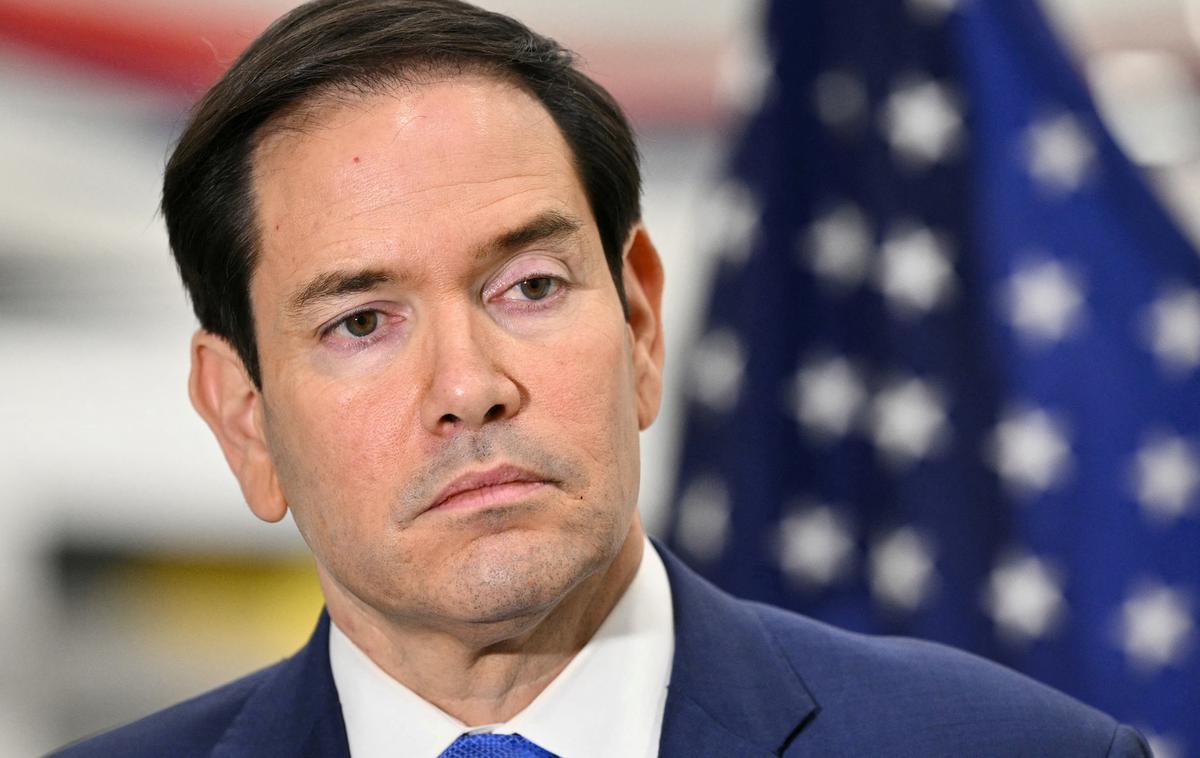 Marco Rubio | Zunanji minister ZDA Marco Rubio se je v Kanadi srečal tudi z ukrajinskim kolegom Andrijem Sibigo.  | Foto Reuters