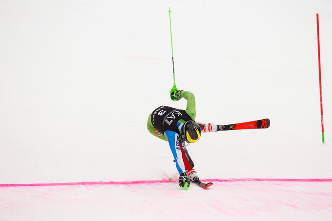 V slalomu tokrat Hadalin sicer ni bil najhitrejši, a je vseeno veliko pridobil. | Foto: Getty Images