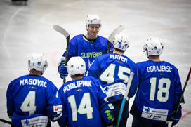 slovenska hokejska reprezentanca : Poljska, Ledna dvorana Tabor, Maribor, Magovac, Podlipnik, Jan Drozg, Luka Maver, Ken Ograjenšek