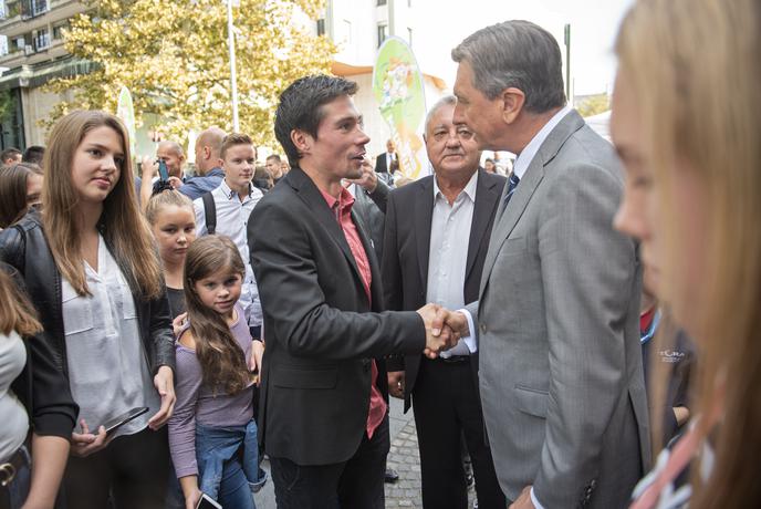 Roglič podpira idejo, predsednik Pahor s pomisleki #foto