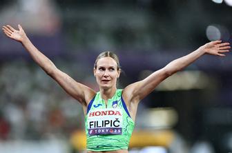 Neja Filipič skočila do devetega mesta, Horvat in Apostolovski brez napredovanja