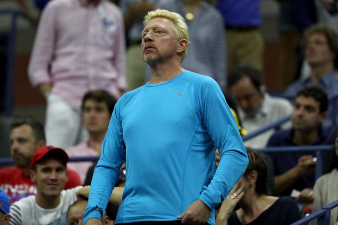 Boris Becker tudi ob porazih stoji ob strani Novaku Đokoviću. | Foto: 