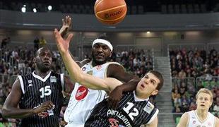 Nepopustljiva Olimpija premočna še za Partizan