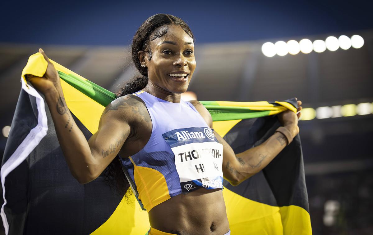 Elaine Thompson-Herah | Elaine Thompson-Herah bo v Parizu tekla le na 100 m. | Foto Guliverimage