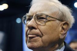 Warren Buffett čez noč izgubil dve milijardi dolarjev