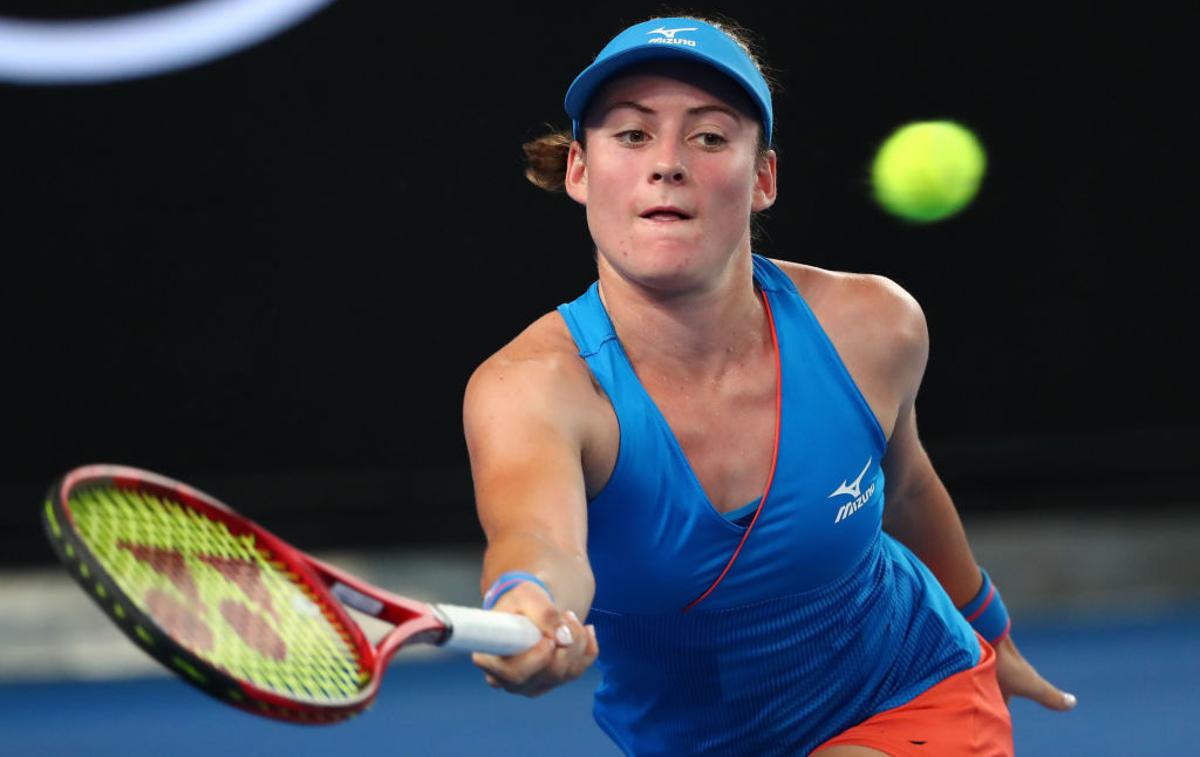 Tamara Zidanšek | Tamara Zidanšek je uspešno začela nastope na turnirju WTA v Hobartu. | Foto Gulliver/Getty Images